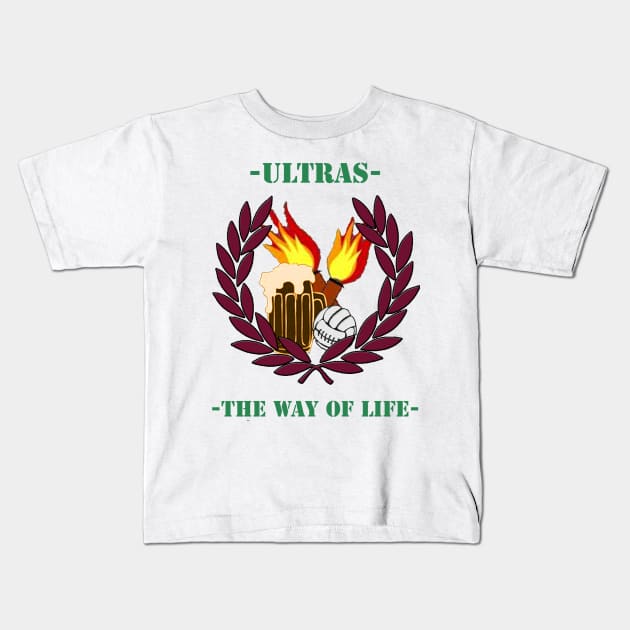 ULTRAS Kids T-Shirt by toni105